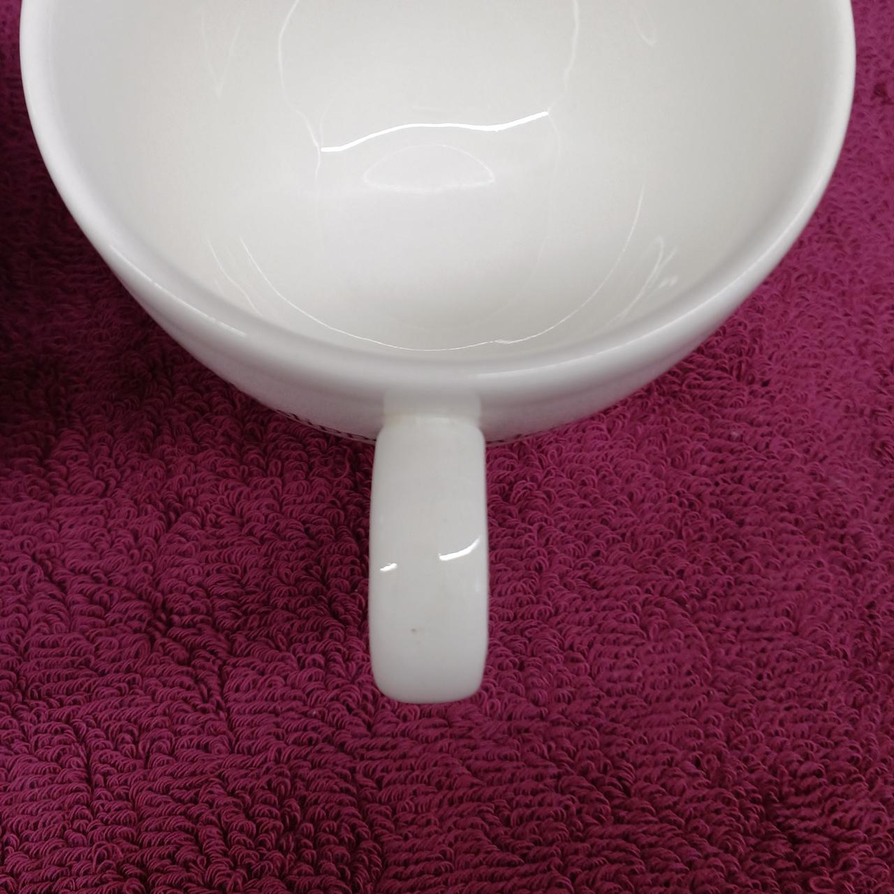 取っ手に汚れがあります。