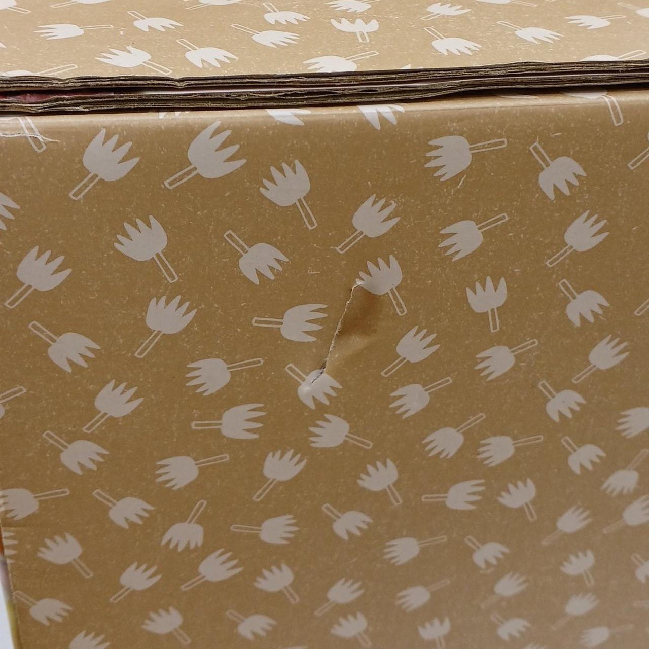 箱に破れあります