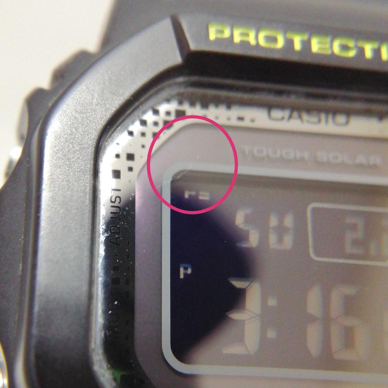 ○部分にキズあります