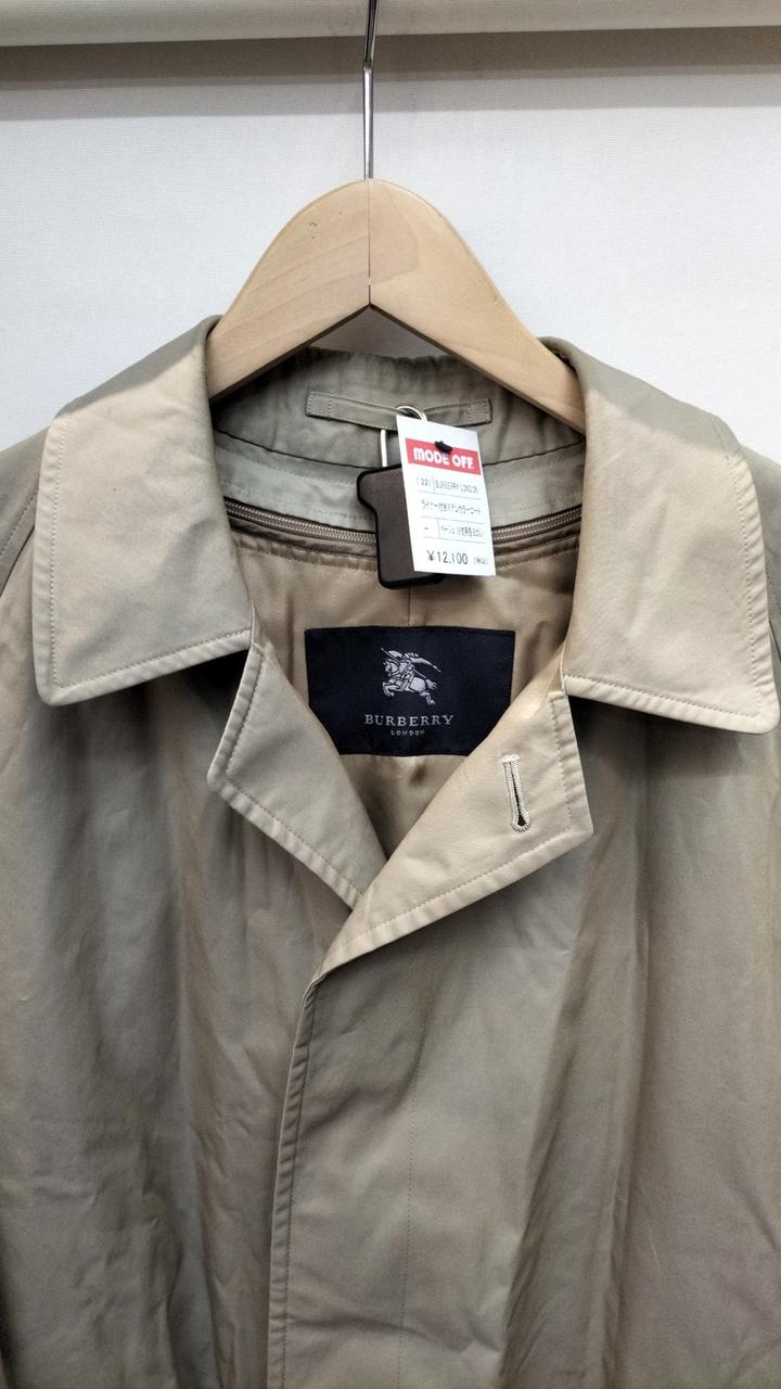 BURBERRY LONDON|ライナー付きステンカラーコート|HARDOFFオフ