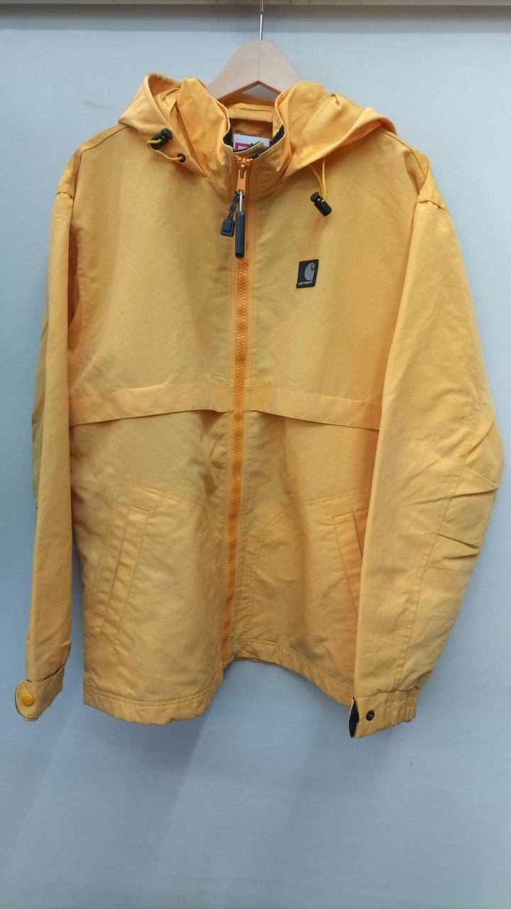 CARHARTT 型番：イエロー　90S　※ヨゴレ ナイロンマウンテンパーカー