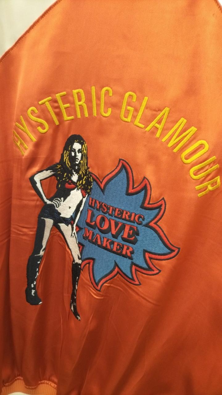 ヒステリックグラマー(HYSTERIC GLAMOUR)|刺繍スカジャン 定価¥88,000