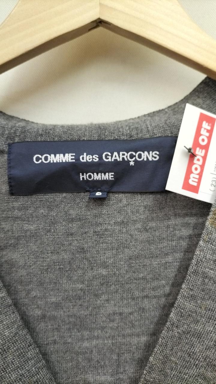 COMME des GARCONS HOMME アーガイル カーディガン COMME des GARCONS HOMME ペンキカーディガン