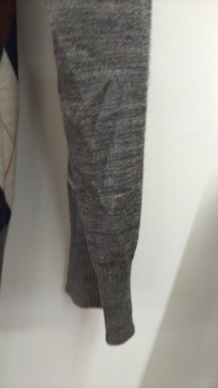 COMME des GARCONS HOMME アーガイル カーディガン COMME des GARCONS HOMME ペンキカーディガン