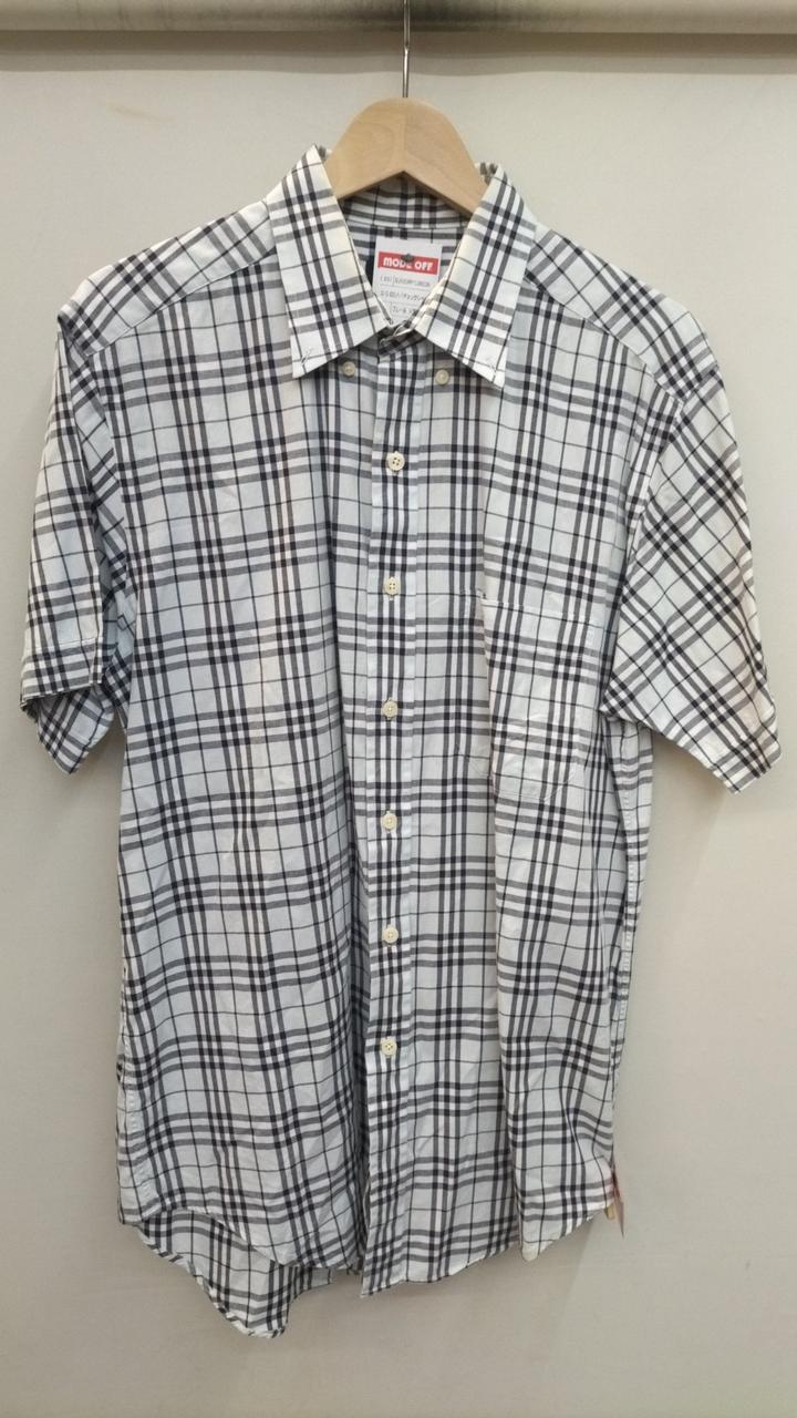 ٩(╹౪╹๑)۶ ⭐️【美品】⭐️バーバリー　ノバチェックシャツ　半袖　S 美品 バーバリー ロンドン ノバチェック 総柄 半袖 シャツ M 麻