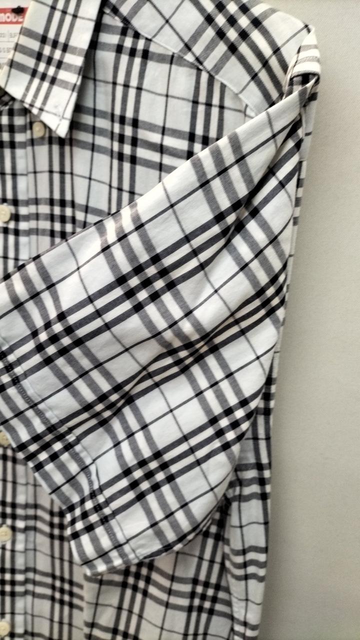 【入手困難サイズ⭐BURBERRY LONDON】黒　裏ノバチェック　サイズ46 BURBERRY LONDON|S/S BDノバチェックシャツ|HARDOFFオフモール