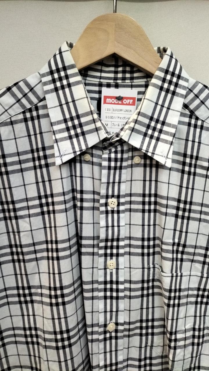 BURBERRY LONDON|S/S BDノバチェックシャツ|HARDOFFオフモール