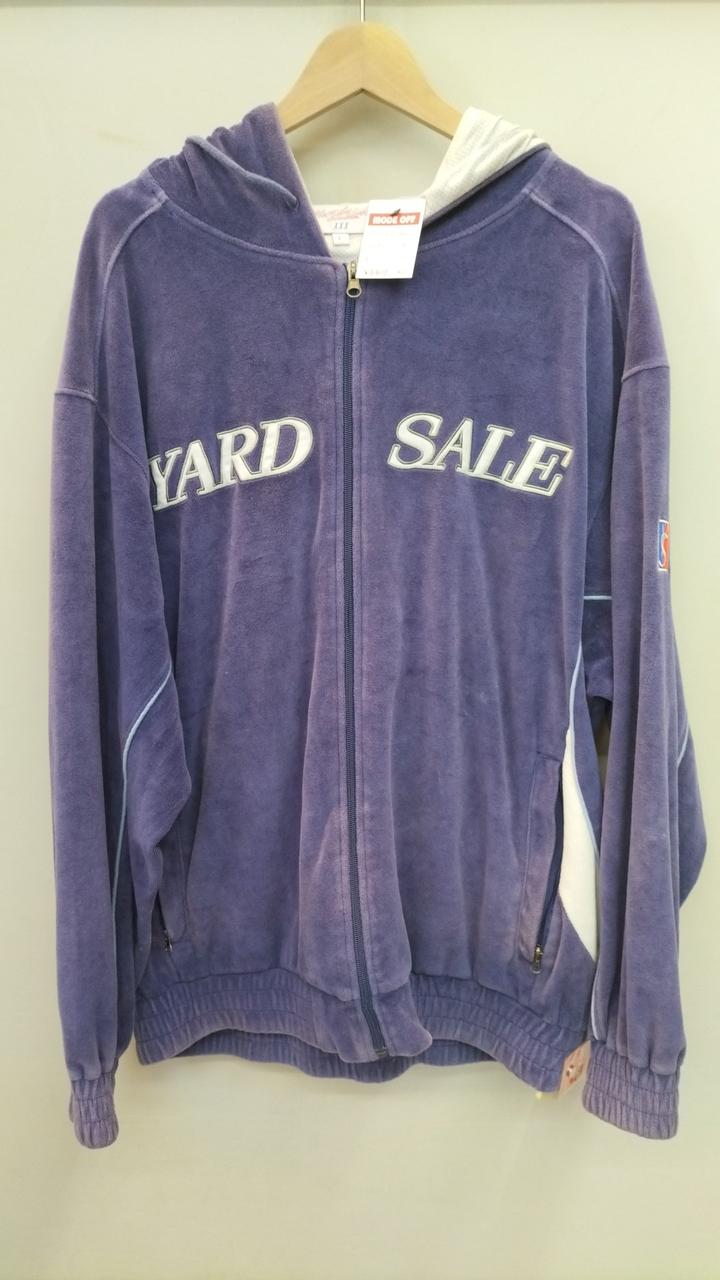 ヤードセールジップパーカー yardsale ベロア ジップパーカー YARDSALE