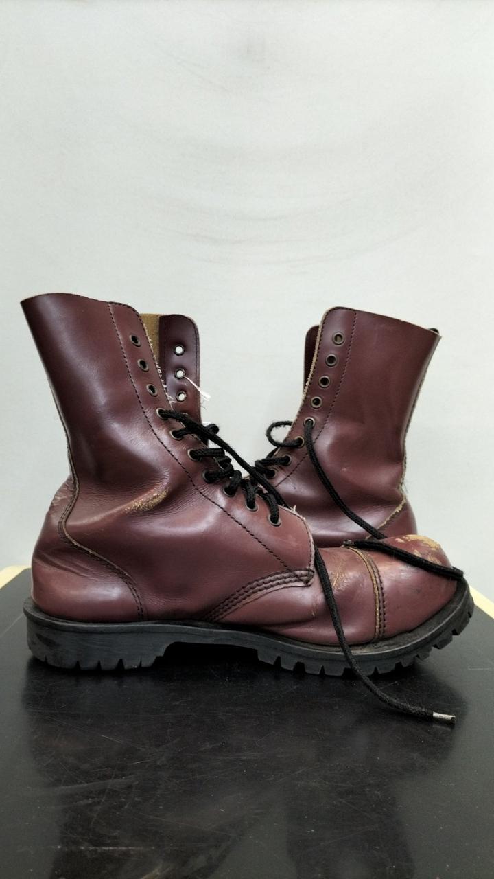 getta grip foot wear ロングブーツ 26.0cm Getta Grip race up boots UK7 | 古着屋border