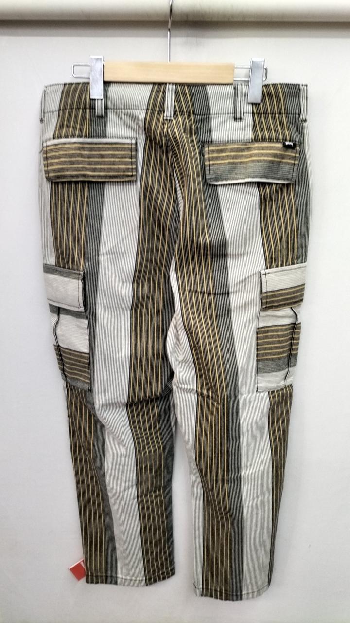 stussy stripe cargo pants 30インチ STUSSY|STRIPE CARGO PANTS|HARDOFFオフモール（オフモ