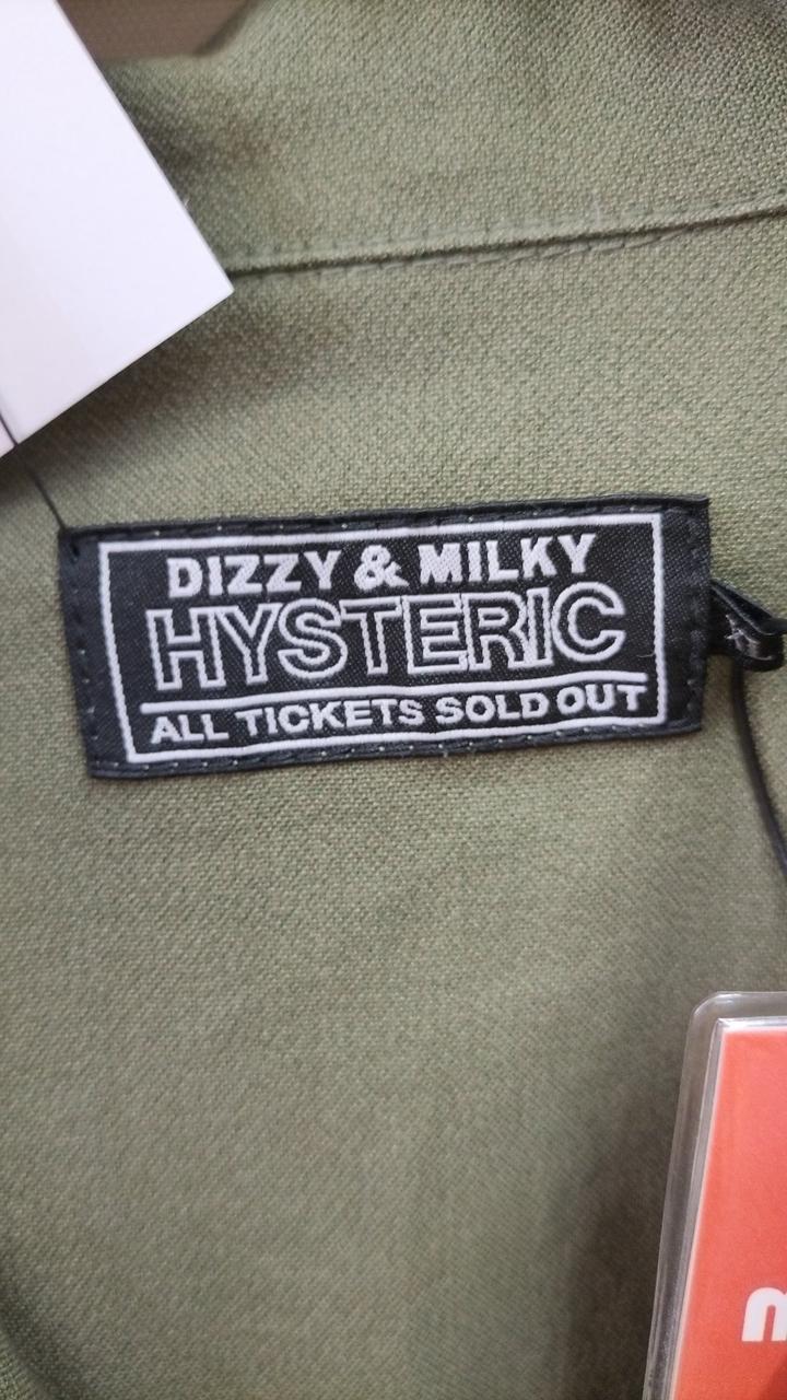 【JOY】HYSTERIC DRAGON刺繍 ユーティリティーシャツ HYSTERIC GLAMOUR]HYSTERIC DRAGON刺繍 ユーティリティーシャツ