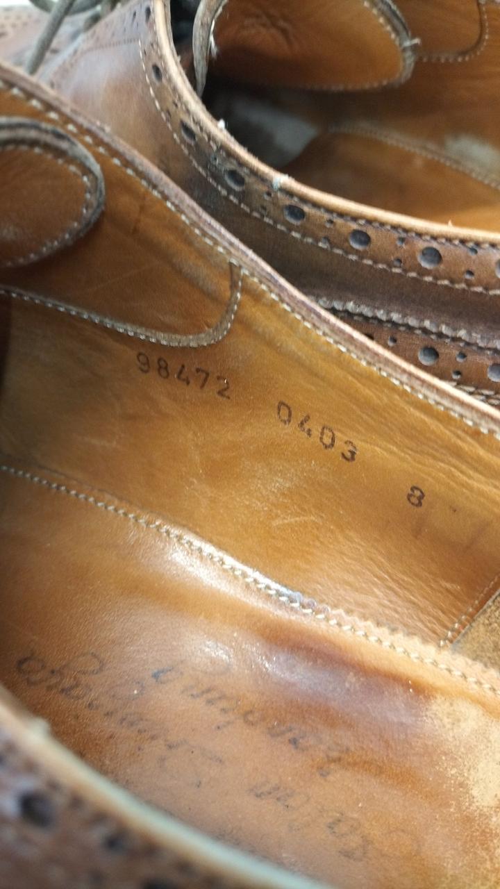 美品　JALAN SWIRJAYAスエードウイングチップ　ブラウン　6 1/2 中古・古着通販】Jalan Sriwijaya (ジャランスリウァヤ