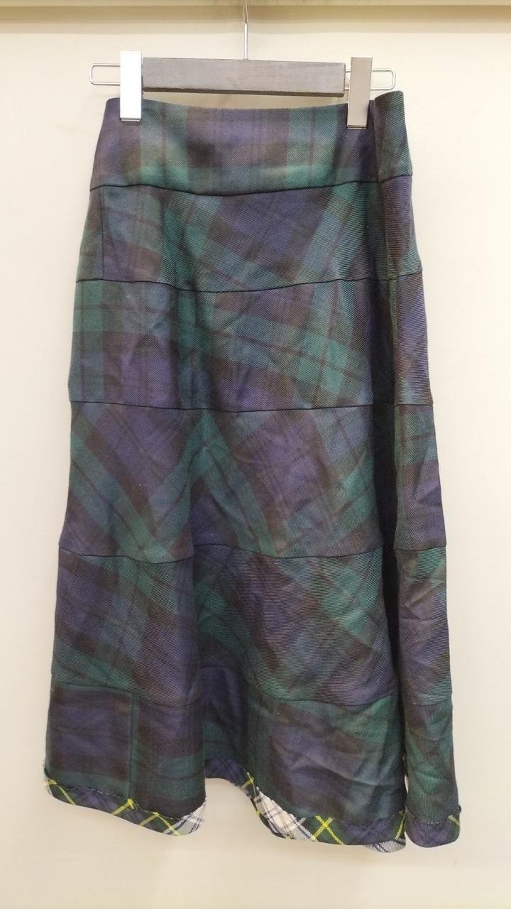 トリココムデギャルソン(TRICOT COMME DES GARCONS)|巻きスカート タグ