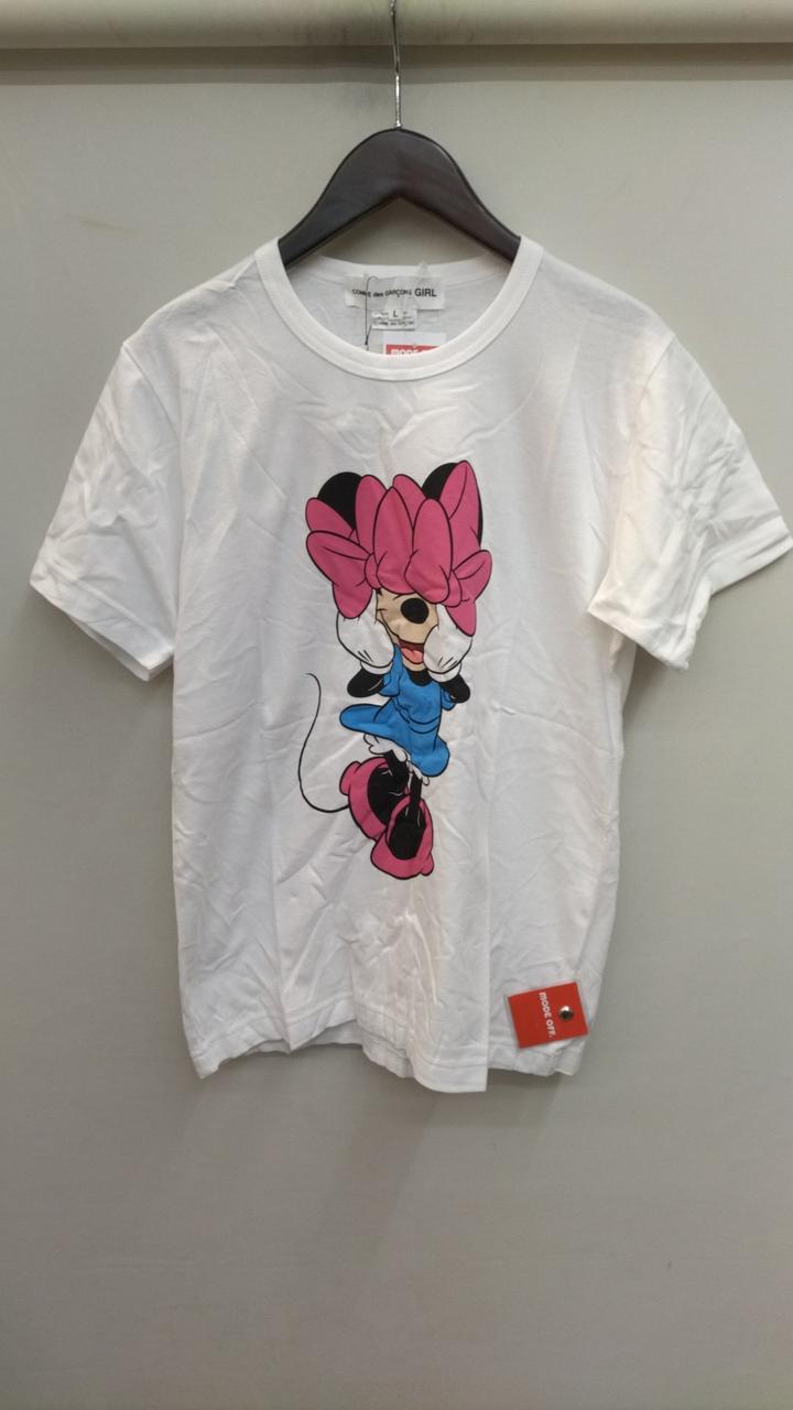 新品 COMME des GARÇONS GIRL ディズニーミニー Tシャツ COMME des GARCONS GIRL ミニー Tシャツ