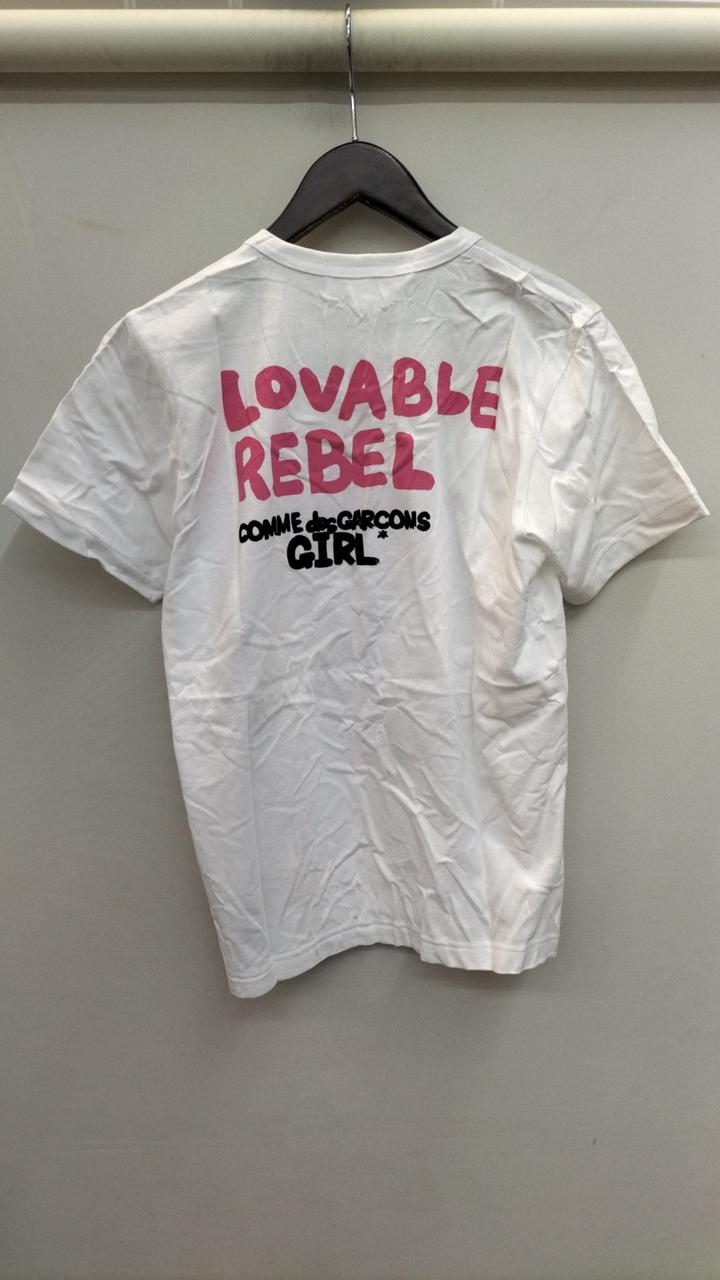 COMME des GARÇONS GIRL ミニーマウス Tシャツ L 新品 hugall_870119876