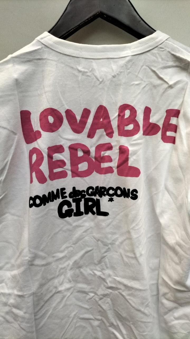 新品 COMME des GARÇONS GIRL ディズニーミニー Tシャツ COMME des GARCONS GIRL ミニー Tシャツ