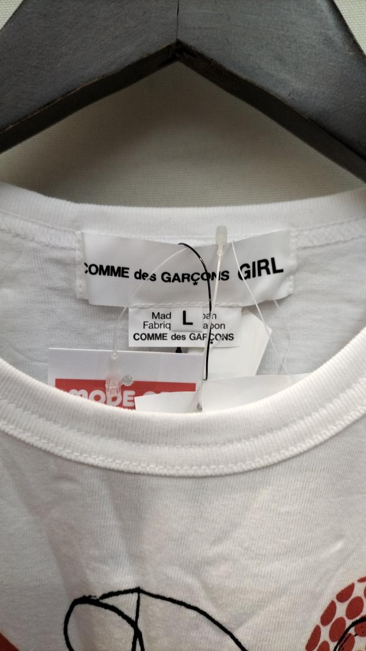 未使用 COMME des GARCONS GIRL × Disney Tシャツ コムデギャルソン ガール×ディズニーCOMME des GARCONS GIRL