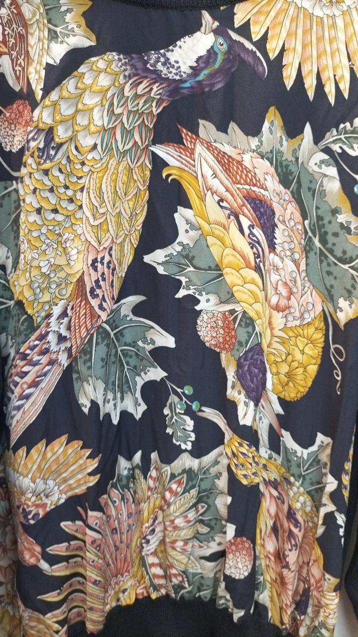 サルバトーレフェラガモ(salvatore ferragamo)|シルク切替ニット