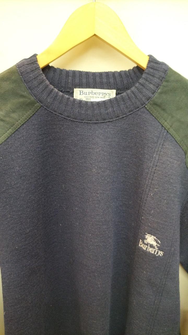 BURBERRYS イングランド製 オールド コマンド ニット セーター L 楽天市場】90s イギリス製 バーバリー コマンド ニット セーター