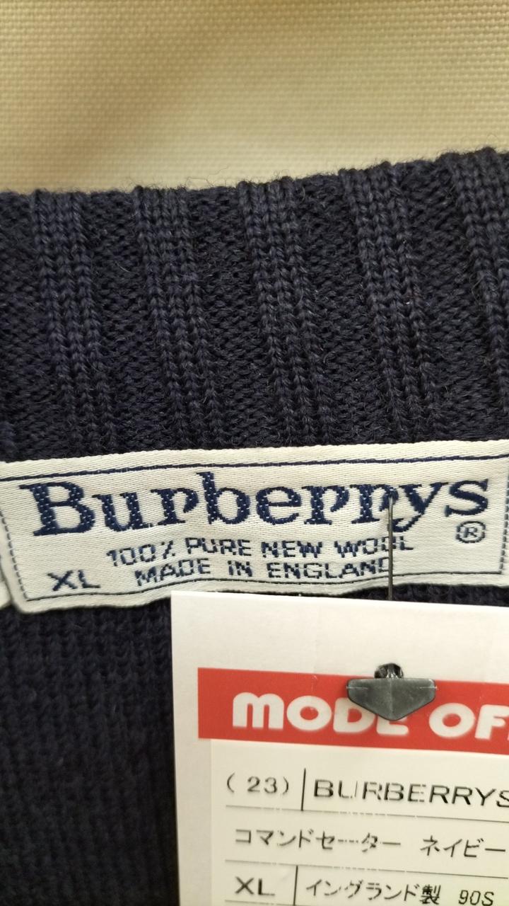 BURBERRYS|コマンドセーター ネイビー|HARDOFFオフモール