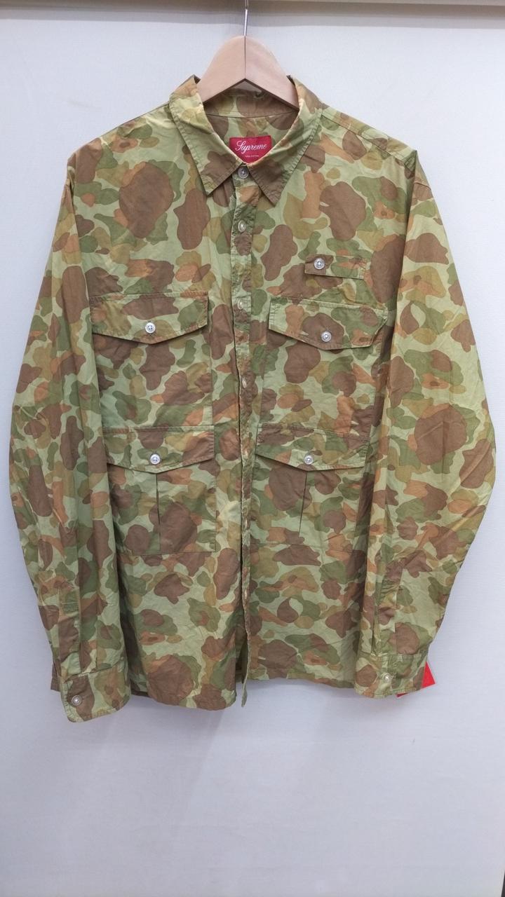 SUPREME|L/S カモフラシャツ|HARDOFFオフモール（オフモ