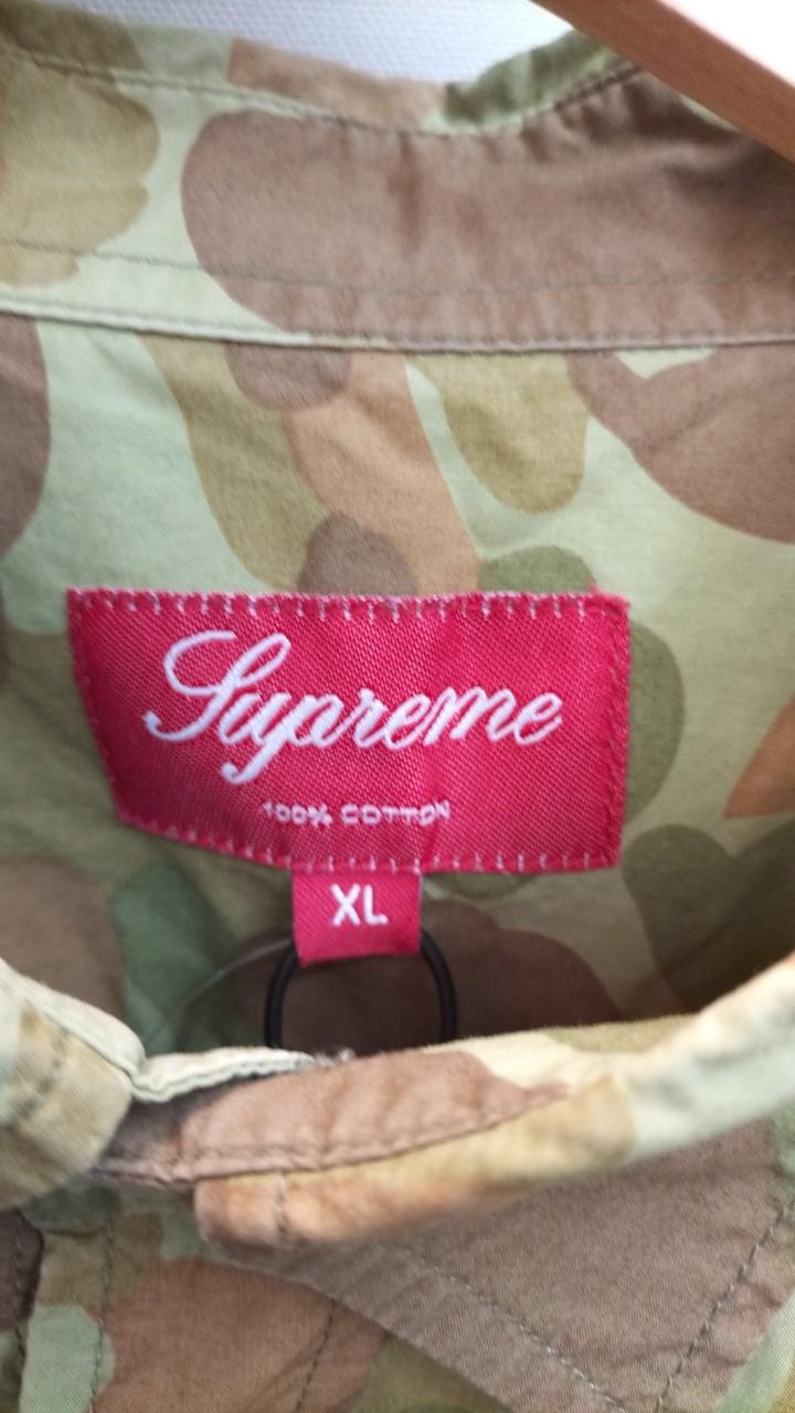Supreme カモフラージュシャツ kindal_8056000181654