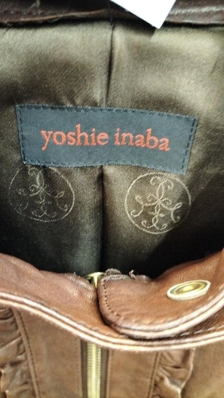 yoshie inaba ベージュ 羊革レザージャケット yoshie inaba ベージュ 羊革レザージャケット 楽天市場