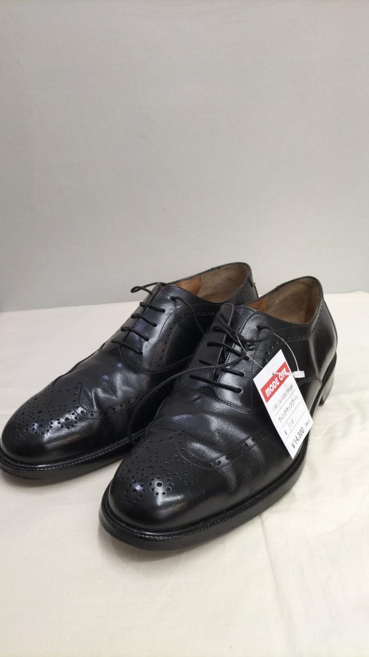 サルヴァトーレフェラガモ ウイングチップ ブラック レザー 楽天市場】フェラガモ ウイングチップの通販