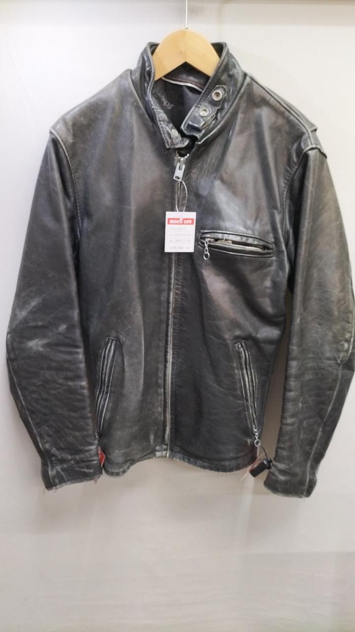中古 SCHOTT 141 シングルライダース レザージャケット USA製 SCHOTT|141 シングルライダースジャケット|【ハードオフ公式通販】オフ