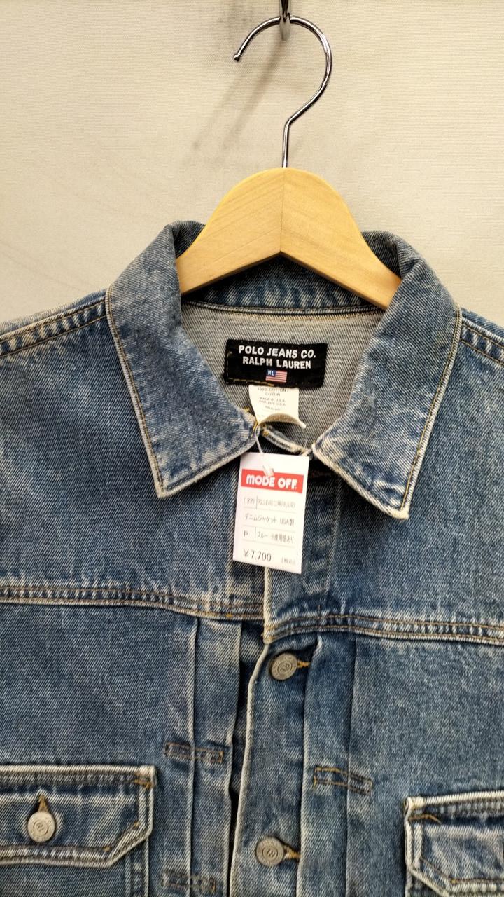 POLO JEANS CO.RALPH LAUREN|デニムジャケット USA製|【ハードオフ公式