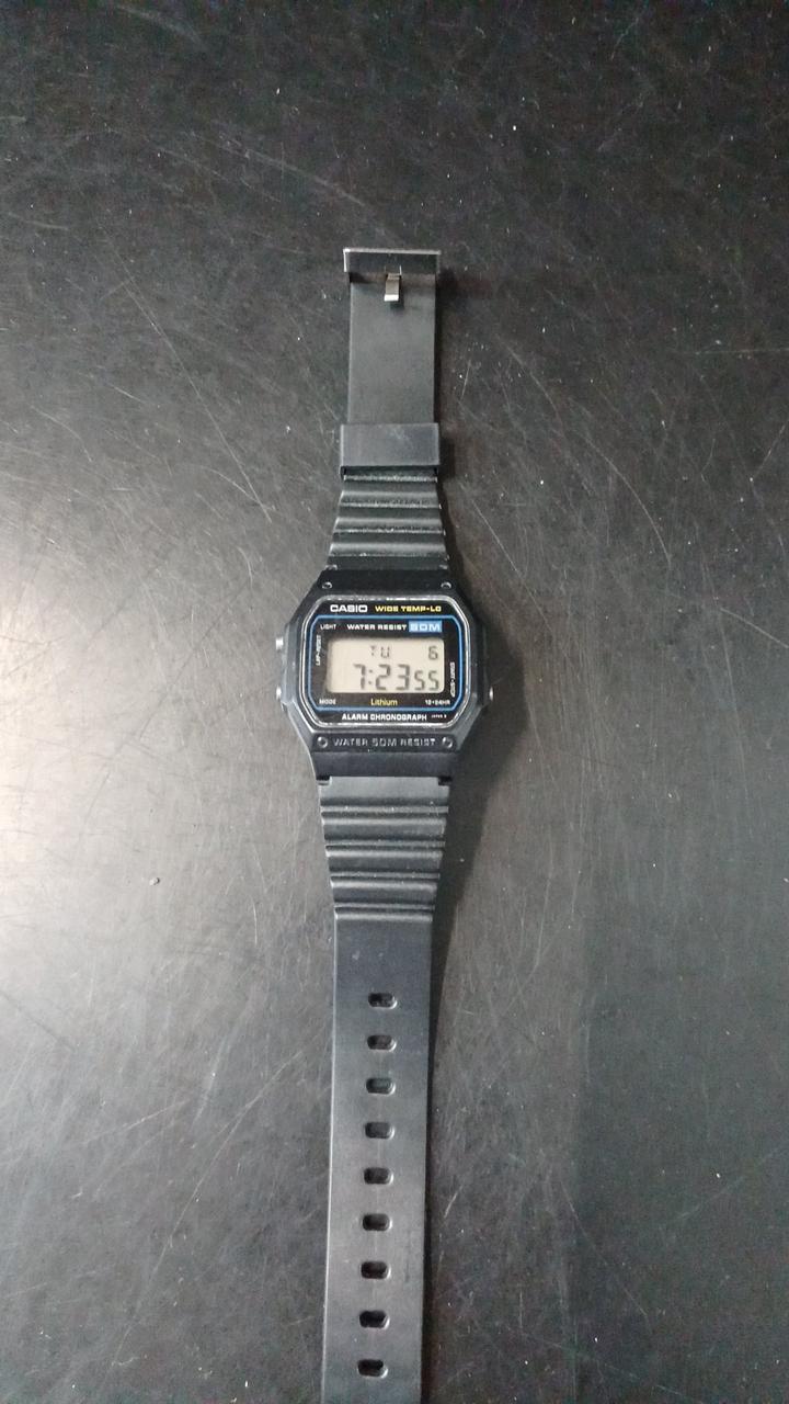 CASIO|ブラックデジタルウォッチ|【ハードオフ公式通販】オフモール