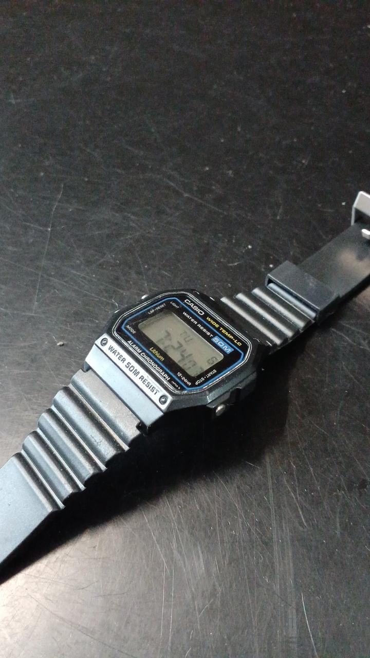 CASIO|ブラックデジタルウォッチ|【ハードオフ公式通販】オフモール