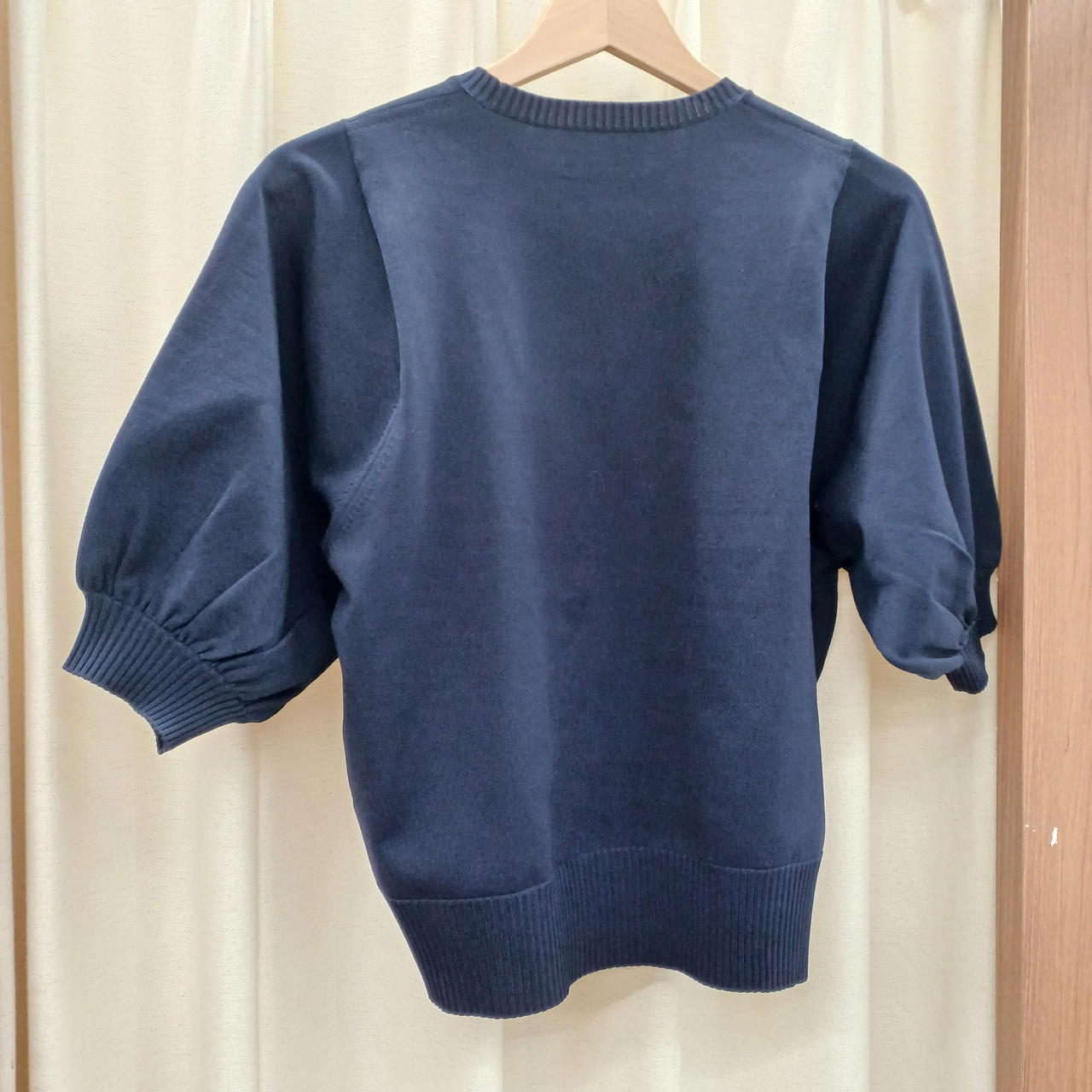 ユナイテッドアローズ(UNITED ARROWS)|パフスリーブ 5分袖ニット