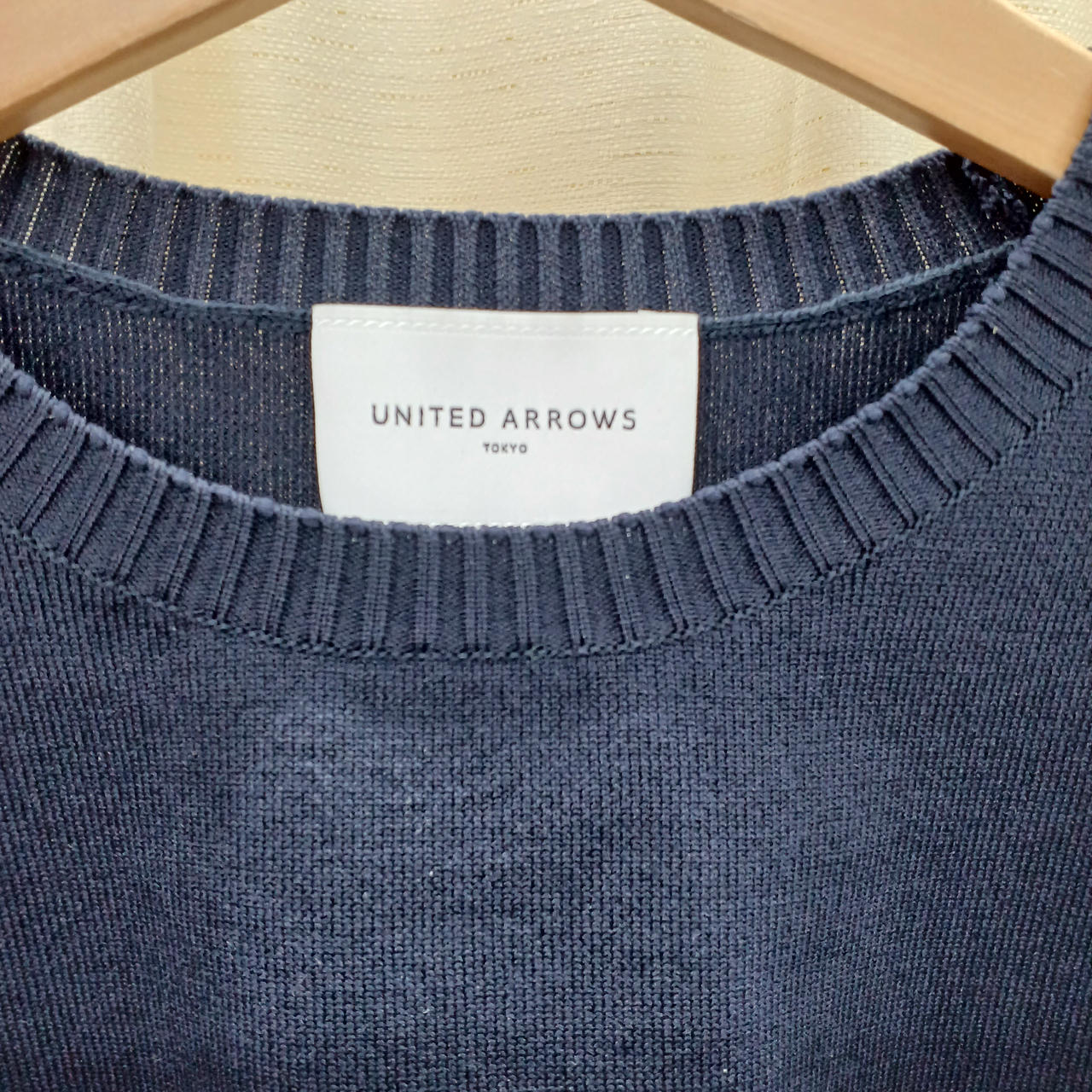 美品 ユナイテッドアローズ パフスリーブ 5分袖 ニット 洗える カットソー UNITED ARROWS（ユナイテッドアローズ）の「＜UNITED ARROWS＞5