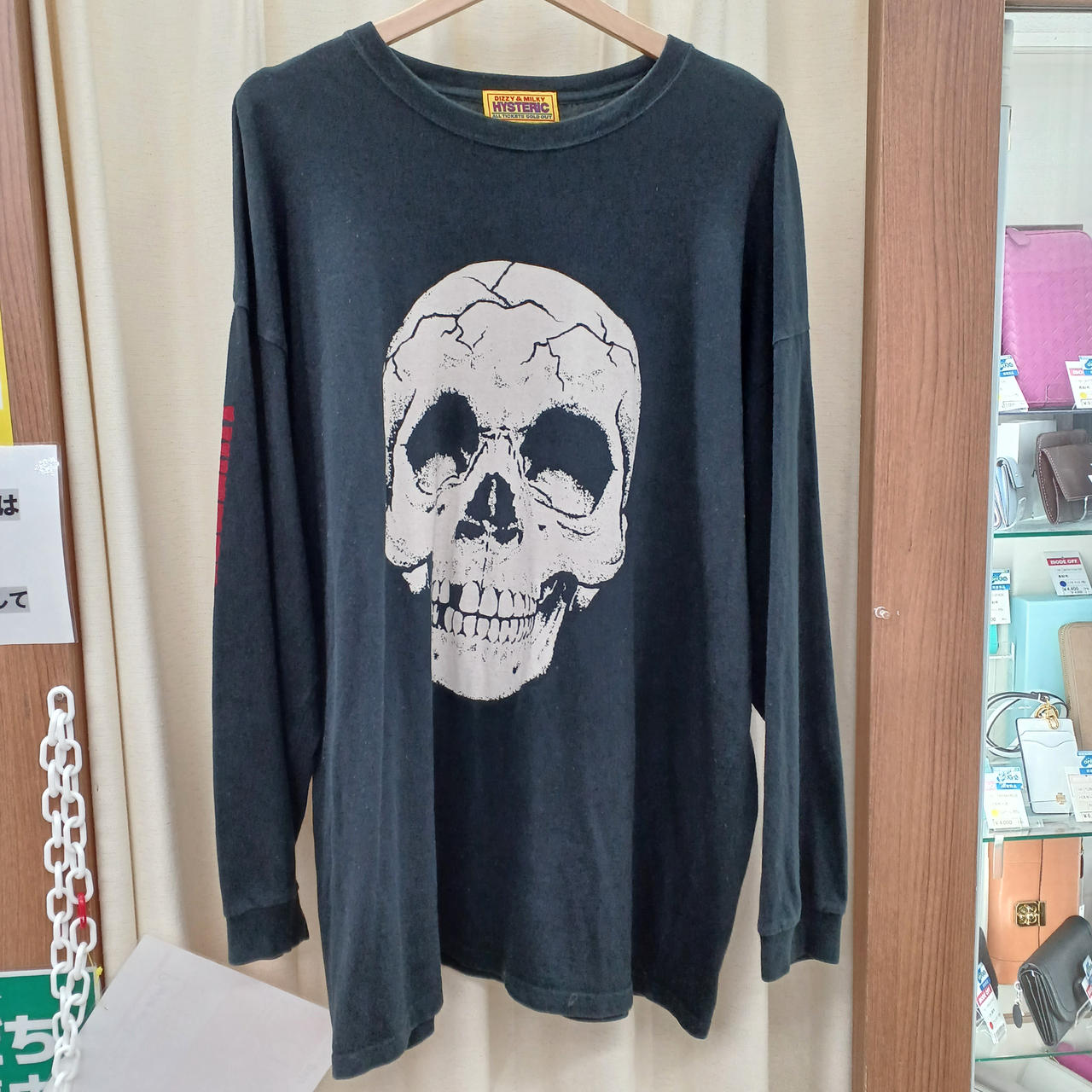HYSTERIC GLAMOUR ロングスリーブシャツ L HYSTERIC GLAMOUR|ロングスリーブTシャツ 01213CL05|HARDOFFオフ