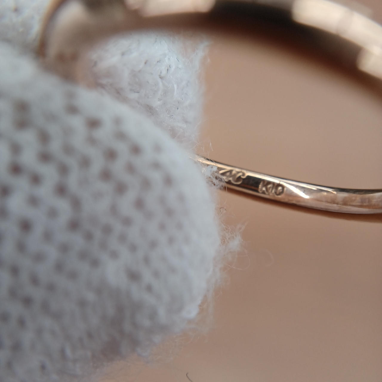 4℃ k10 ダイヤモンドリング 楽天市場】ダイヤモンド リング K10 リンゴ 林檎 指輪 レディース