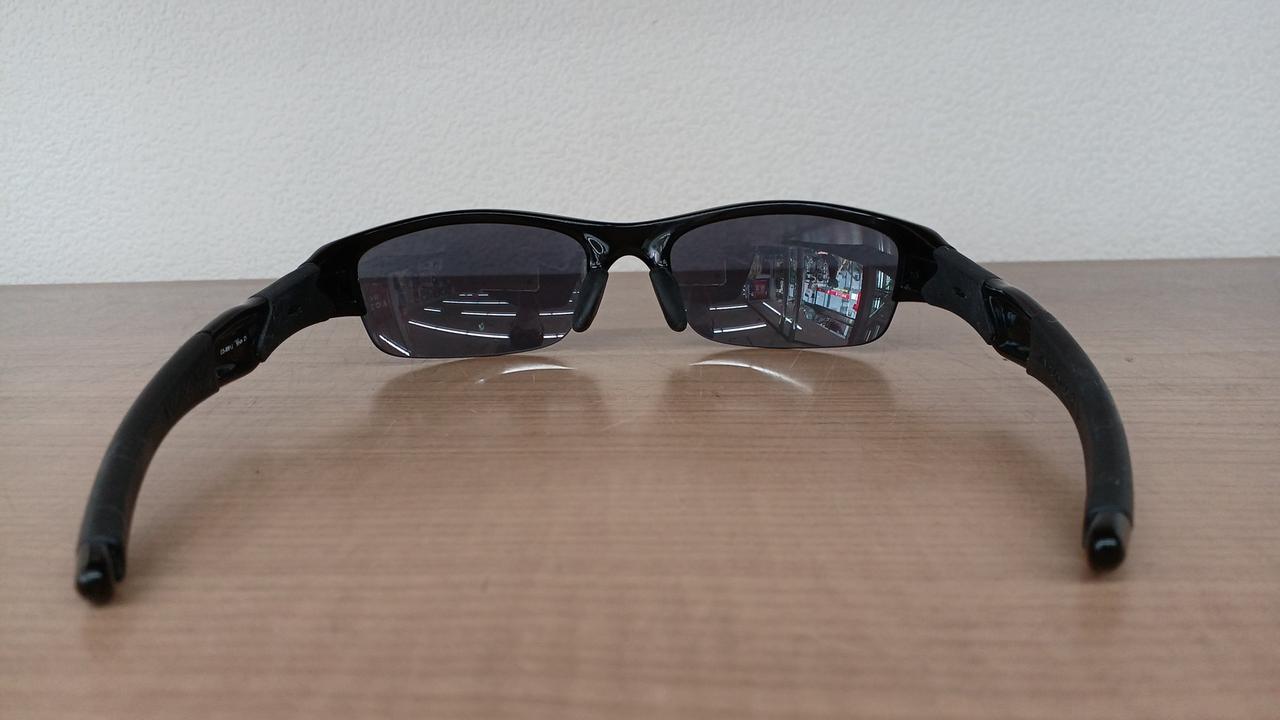 【中古品】オークリー FALK　JACKET　ツヤ消しブラウン OAKLEYオークリーサングラスFLAKJACKET(フラックジャケット)用