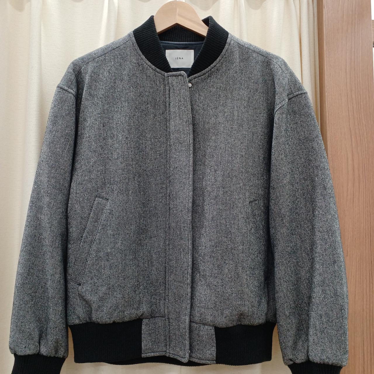 【新品】【2024AW】IENA ボンディングツイードスタジアムブルゾン IENA|ボンディングツイードスタジアムブルゾン|HARDOFFオフ