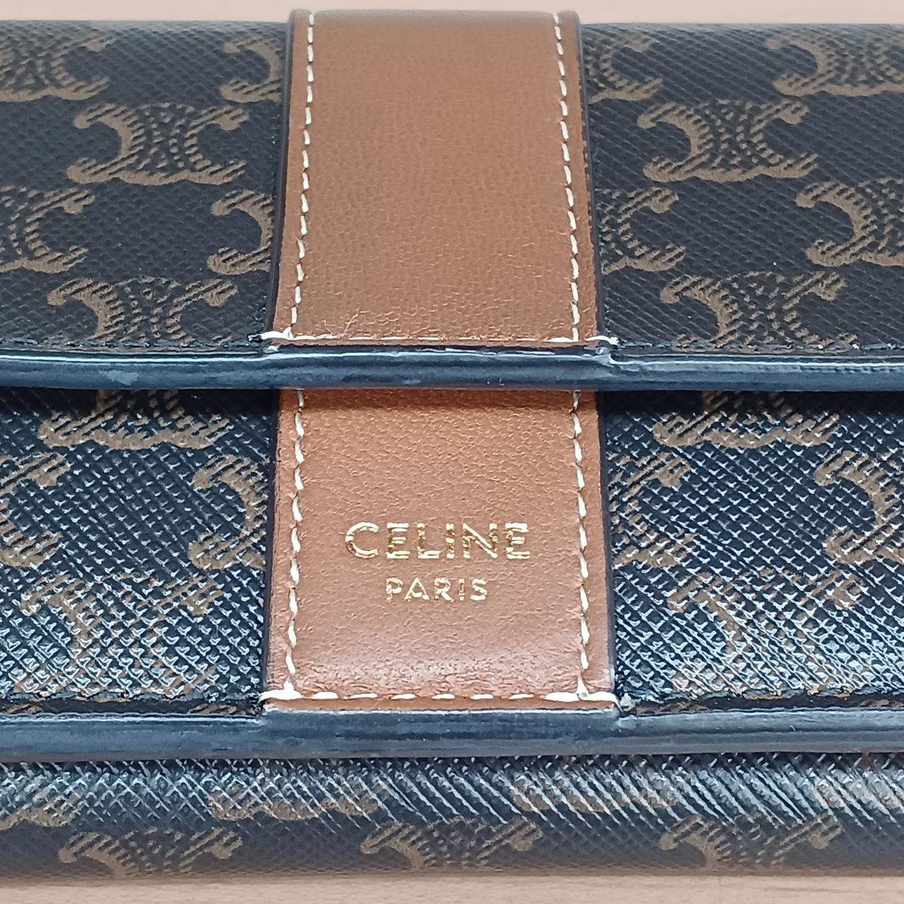 セリーヌ(CELINE)|CELINE スモール トリフォールドウォレット|【ハード