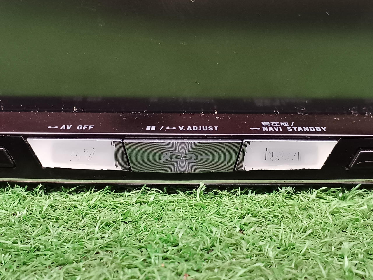 ボタン表面剥げあり