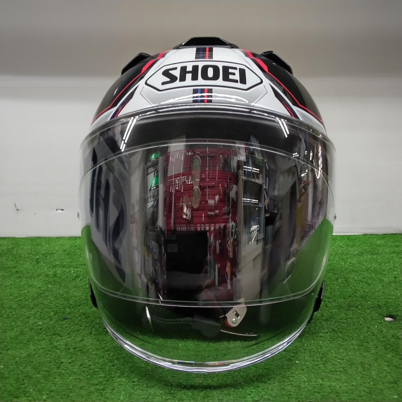 美品　SHOEI ジェットヘルメット グレー ショウエイの快適ジェットヘルメット「J-Cruise 3」に新色チョーク