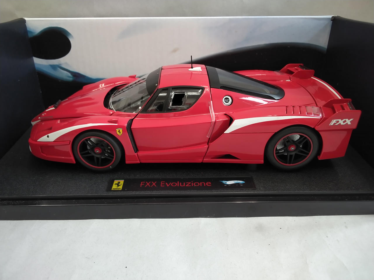 【開封品】マテル (ホットウィール)　1/18 エリート　フェラーリ FXX Hot Wheels ホットウィール エリート 1/18 Ferrari フェラーリ