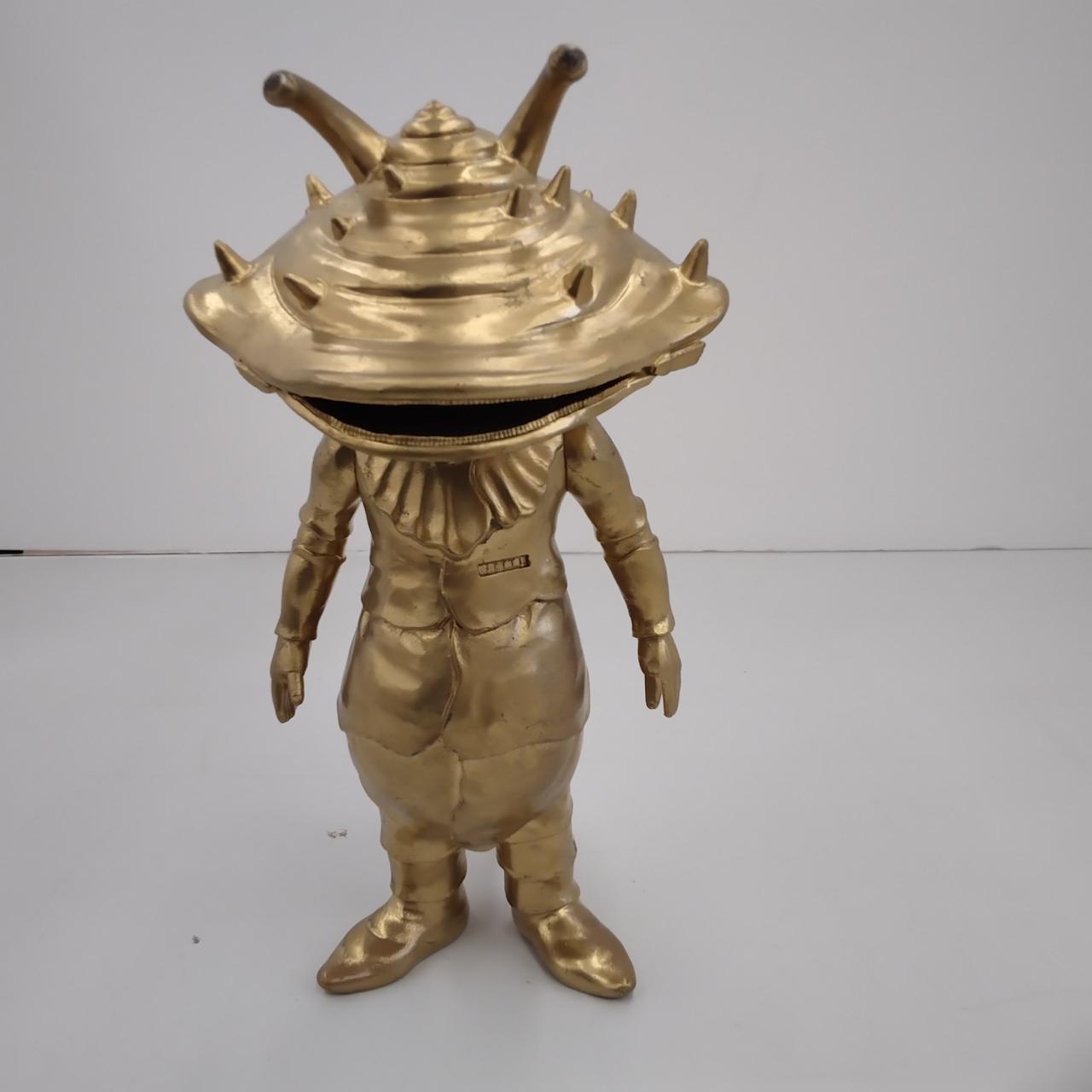 カネゴンソフビ　ブルマァク、ブルマァク魂 セット ソフビ】【ブルマァク】ちびカネゴン7体セット（クリアー）/BULLMARK