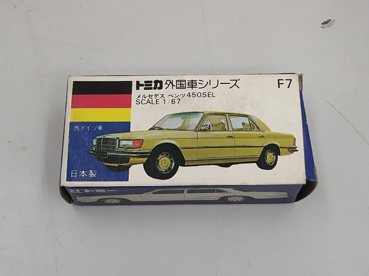トミカ外国車セット単品メルセデスベンツ450朱色 Yahoo!オークション -「トミカ ベンツ 450sel」の落札相場・落札価格