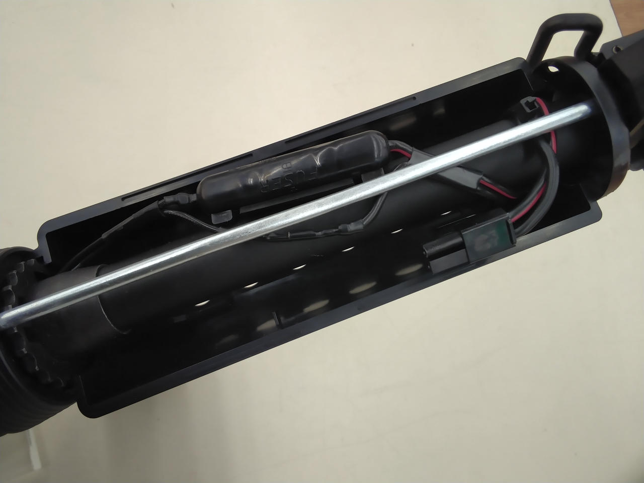 バッテリー収納部分