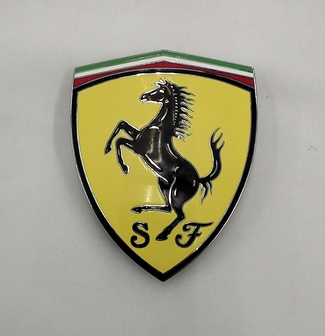 FERRARI|フェラーリ純正 七宝 SFフェンダーエンブレム|HARDOFF