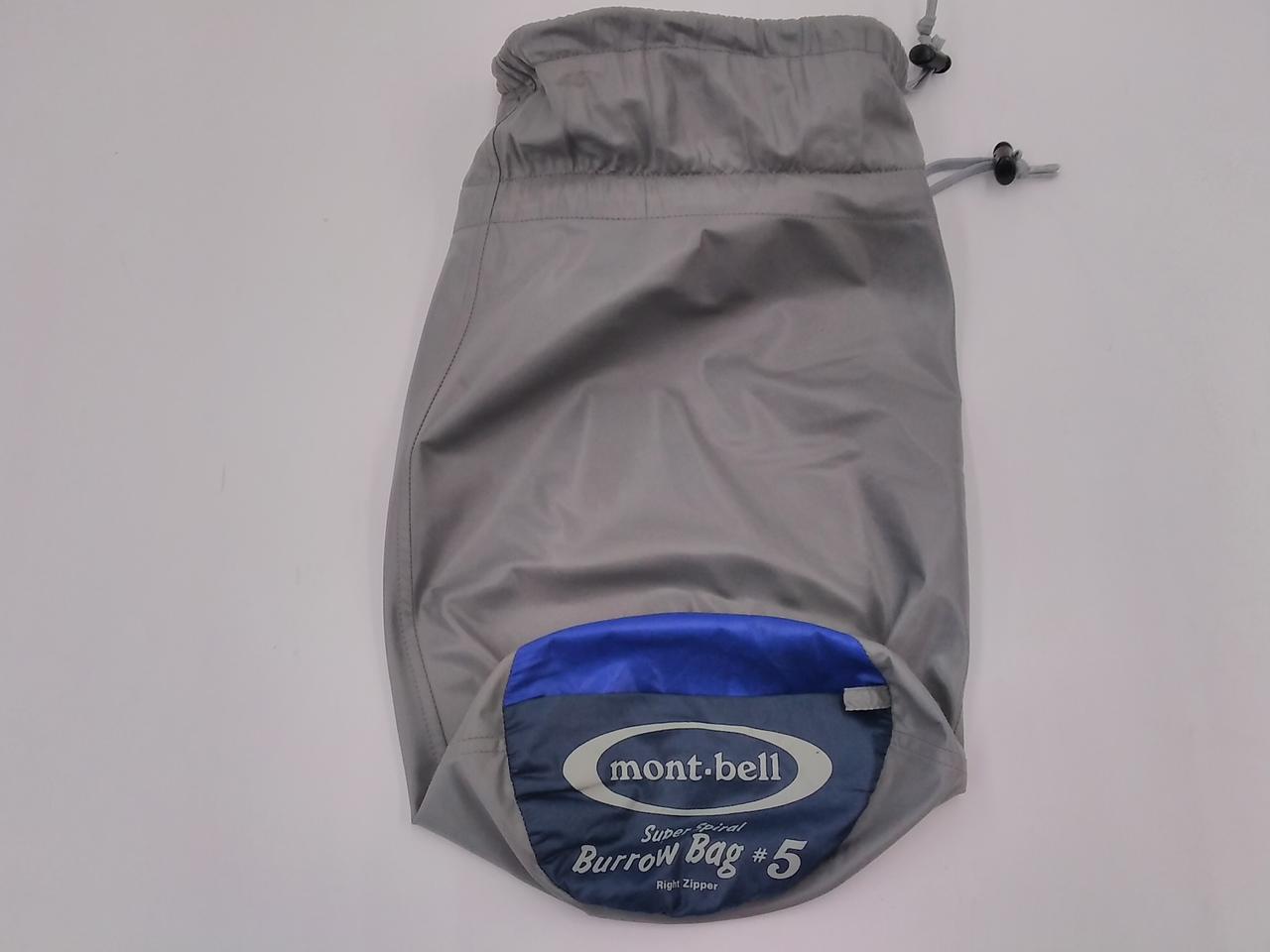mont-bell Burrow Bag #3 モンベル(mont-bell)|スーパースパイラル