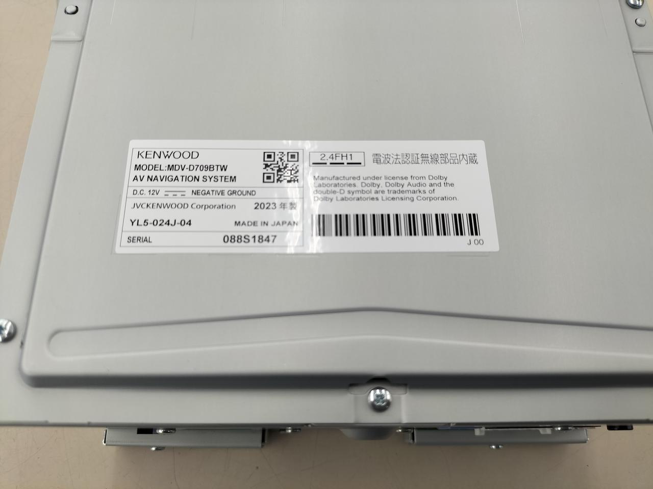 ケンウッド(KENWOOD)|未使用品！ AVナビゲーションシステム