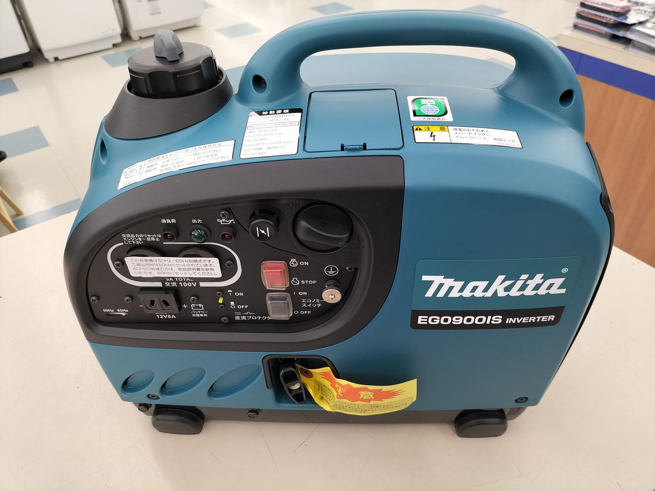 未使用 未開封品 Makita マキタ インバーター エンジン発電機 EG0900IS グリーン(D3729twnxY) 未使用 未開封品 Makita マキタ インバーター エンジン発電機 EG0900IS