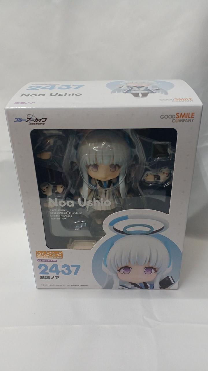 ねんどろいど 生塩ノア｜グッドスマイルカンパニー公式ショップ グッドスマイルカンパニー公式ショップ特典付属 ねんどろいど 2437 生塩ノア(うしおのあ) ブルーアーカイブ -Blue Archive- 完成品 可動フィギュア グッドスマイルカンパニー